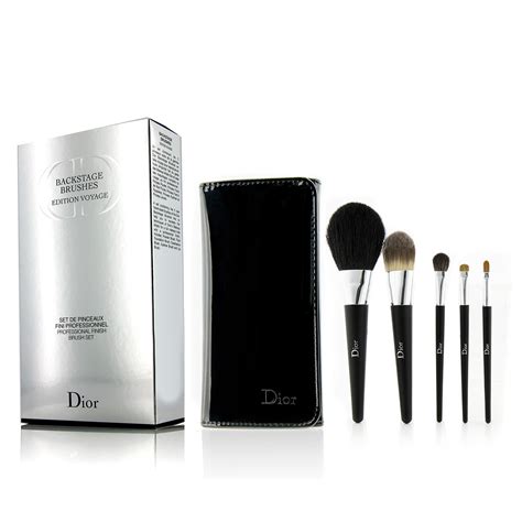 dior travel makeup brush set|christian dior foundation brush.